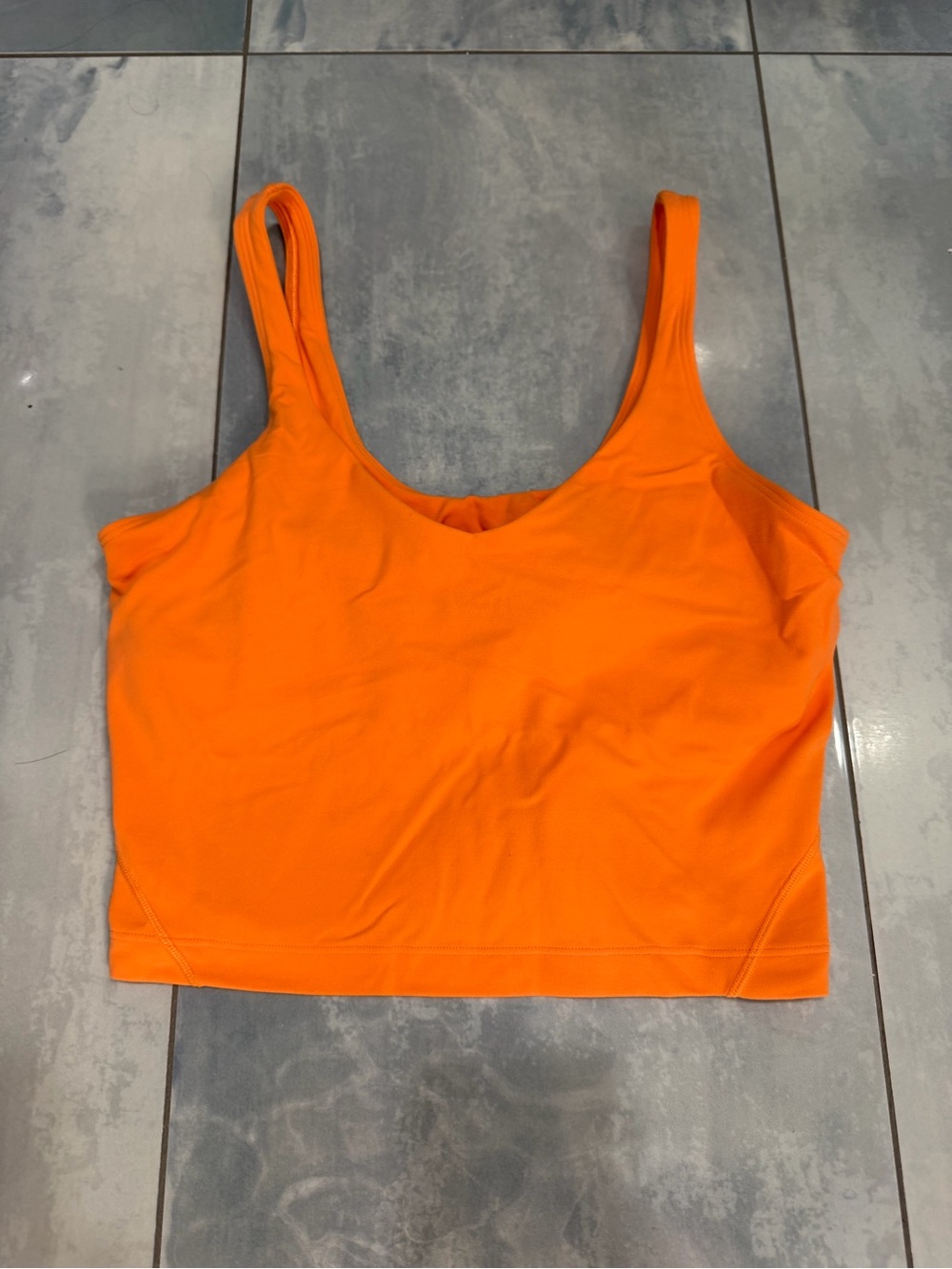 lululemon athletica Orange Align Tank